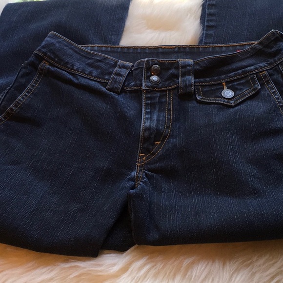 Levi’s Jeans Size 4Pet L=M Cavalry Bootcut - Picture 6 of 8
